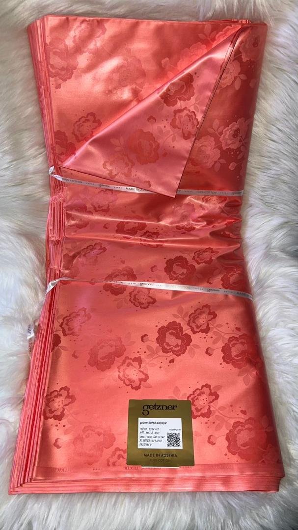 Tissu Getzner Super Magnum - Pur Motif Losanges Géométrique Jacquard